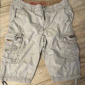 Unionbay Men's Gray Cargo Shorts